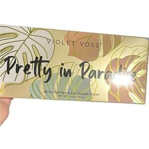 Violet VOSS Pretty In Paradise Violet All in One Face & Shadow Palette BNIB